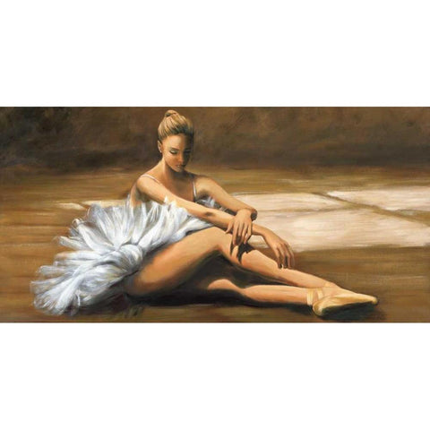 Etoile White Modern Wood Framed Art Print by Bassetti, Andrea