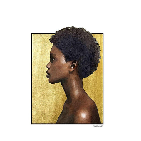 Majestic Gold Ornate Wood Framed Art Print with Double Matting by Amanda Greenwood