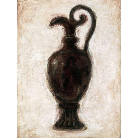 Antiquity I White Modern Wood Framed Art Print by Mazo, Andre