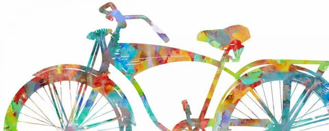 Cruiser I White Modern Wood Framed Art Print with Double Matting by Wade, Amanda