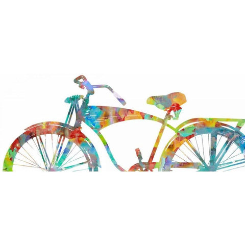 Cruiser I White Modern Wood Framed Art Print by Wade, Amanda