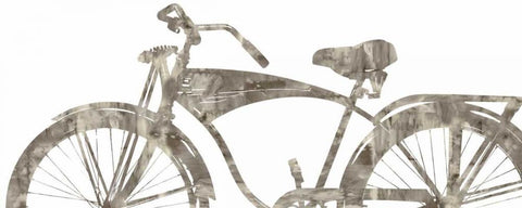 Cruiser IV White Modern Wood Framed Art Print with Double Matting by Wade, Amanda