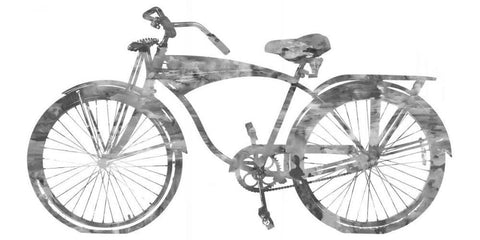 Cruiser V White Modern Wood Framed Art Print with Double Matting by Wade, Amanda