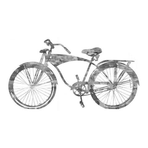 Cruiser V White Modern Wood Framed Art Print by Wade, Amanda