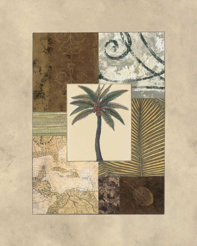 Colonial I White Modern Wood Framed Art Print with Double Matting by Weaver, Amy