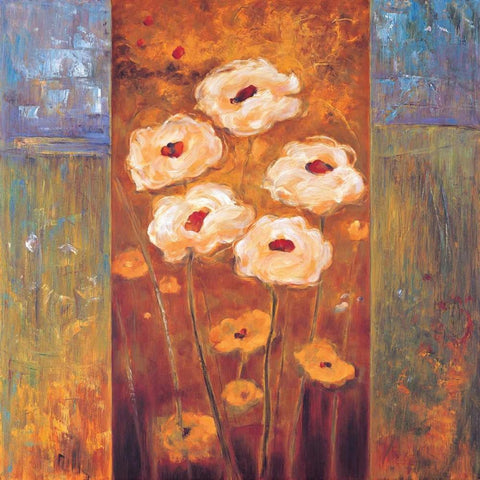 Getting Together I Gold Ornate Wood Framed Art Print with Double Matting by Francis, Brian