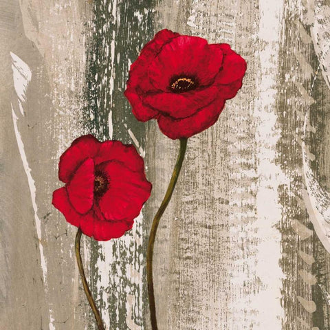 Take Two I Black Modern Wood Framed Art Print with Double Matting by Francis, Brian