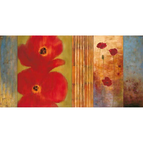 Vibe II White Modern Wood Framed Art Print by Francis, Brian