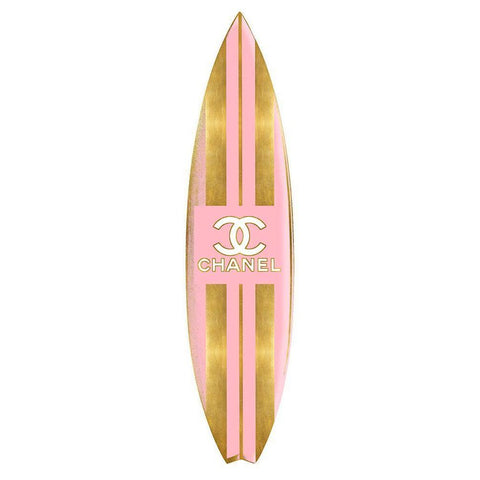 Fashion Surfboard IV Gold Ornate Wood Framed Art Print with Double Matting by Blake, Madeline