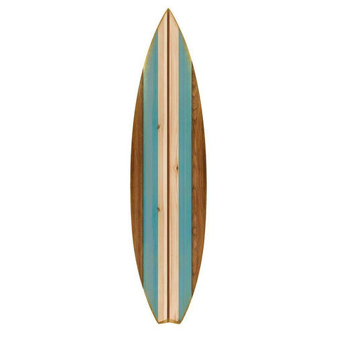 Surfboard II Gold Ornate Wood Framed Art Print with Double Matting by Blake, Madeline