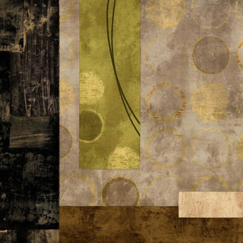 Escalate Black Modern Wood Framed Art Print by Nelson, Brent