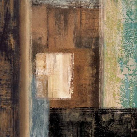 Boundless I Black Modern Wood Framed Art Print by Nelson, Brent