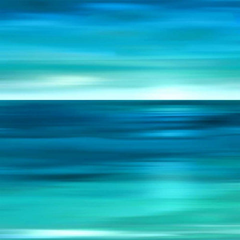 Serene Black Modern Wood Framed Art Print by Anderson, Carly