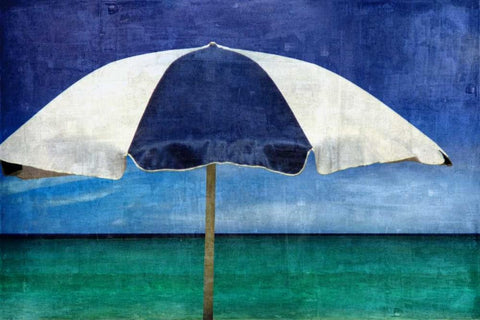 In The Shade Black Ornate Wood Framed Art Print with Double Matting by Carter, Charlie