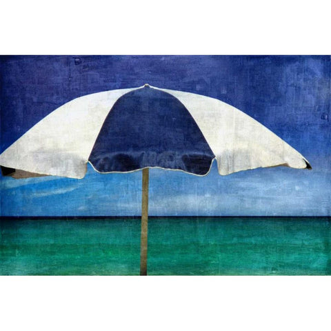 In The Shade White Modern Wood Framed Art Print by Carter, Charlie