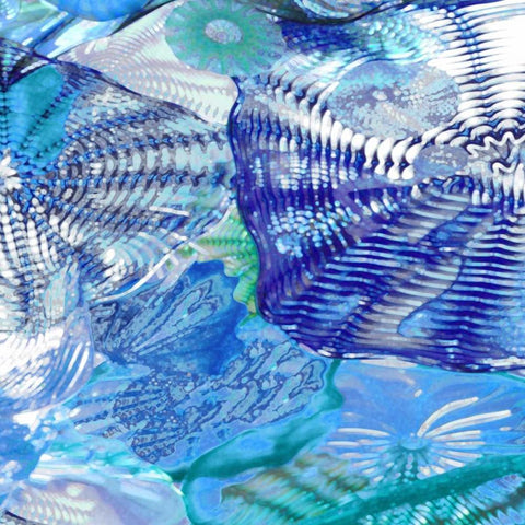 Underwater Perspective I Gold Ornate Wood Framed Art Print with Double Matting by Carter, Charlie