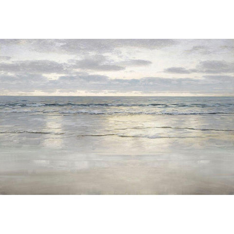 Sunlight on the Sea Black Modern Wood Framed Art Print by McKee, Christy