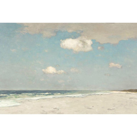 High Tide Gold Ornate Wood Framed Art Print with Double Matting by McKee, Christy