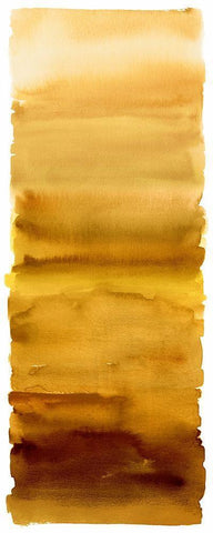 Amber Blend White Modern Wood Framed Art Print with Double Matting by Corbin, Allie