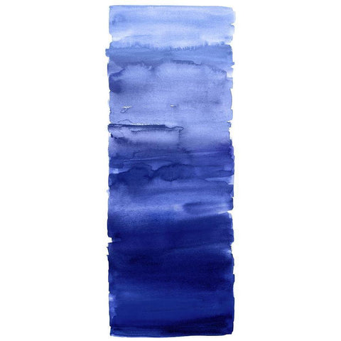 Indigo Blend White Modern Wood Framed Art Print by Corbin, Allie