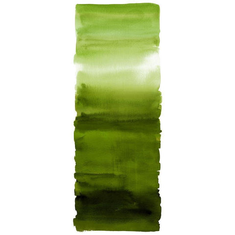 Green Blend White Modern Wood Framed Art Print by Corbin, Allie