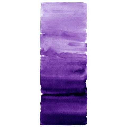 Purple Blend White Modern Wood Framed Art Print by Corbin, Allie