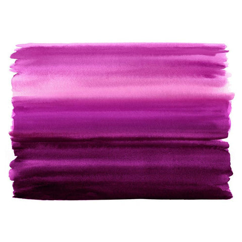 Ombre Magenta I Black Modern Wood Framed Art Print by Corbin, Allie