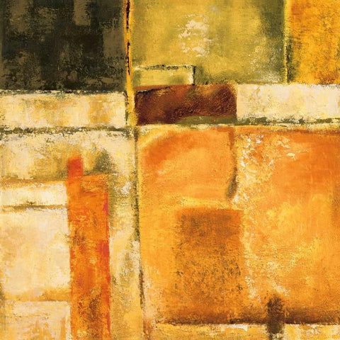 Leggerezza II Gold Ornate Wood Framed Art Print with Double Matting by Raimondi, Claudia