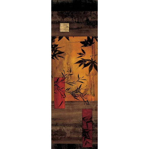 Essence II Black Modern Wood Framed Art Print by Donovan, Chris