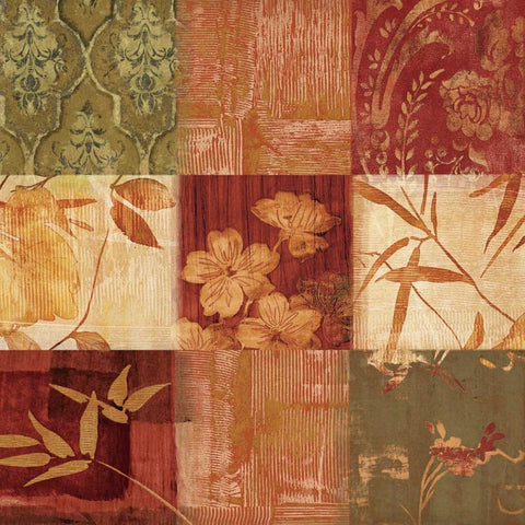 Wonderland I Gold Ornate Wood Framed Art Print with Double Matting by Donovan, Chris