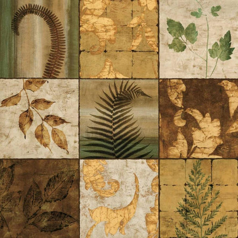 Natures Touch II Gold Ornate Wood Framed Art Print with Double Matting by Donovan, Chris