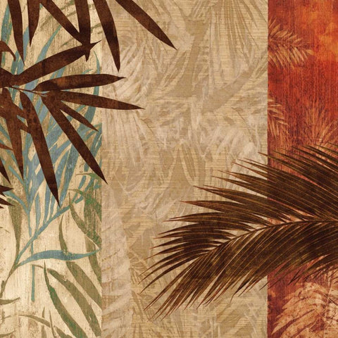 In the Tropics I White Modern Wood Framed Art Print by Donovan, Chris