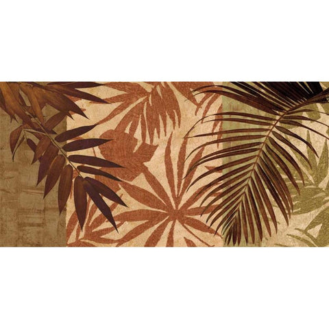 Palm Treasure Black Modern Wood Framed Art Print by Donovan, Chris