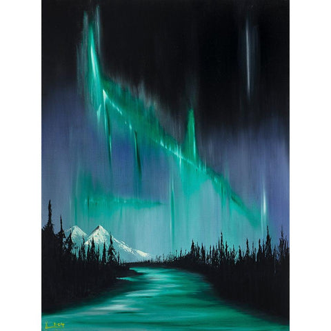 Collison I Black Modern Wood Framed Art Print by Klingeler, Christian