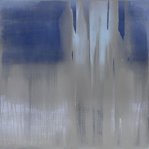 Free Fall II White Modern Wood Framed Art Print by Wright, Christine