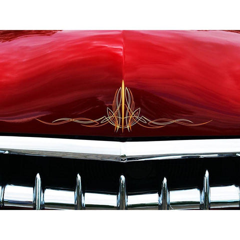 1949 Ford Business Coupe 8 Black Modern Wood Framed Art Print with Double Matting by Branson, Clive