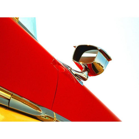 1958 Ford Fairlane 500 C Black Modern Wood Framed Art Print with Double Matting by Branson, Clive