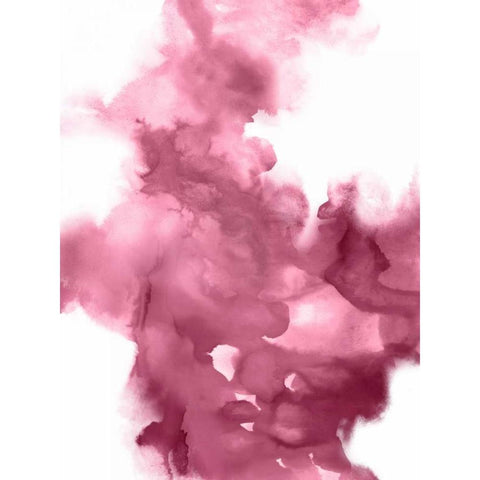 Universal I Black Modern Wood Framed Art Print with Double Matting by Hudson, Daniela