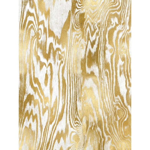 Golden Movement II Gold Ornate Wood Framed Art Print with Double Matting by Carson, Danielle