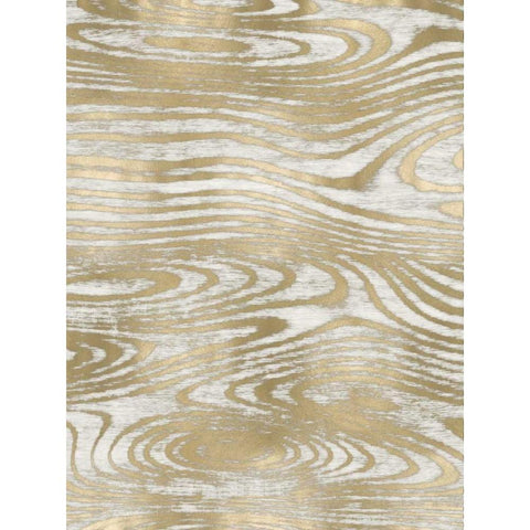 Movement III Gold Ornate Wood Framed Art Print with Double Matting by Carson, Danielle