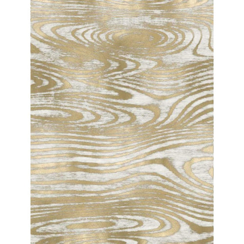 Movement IV Gold Ornate Wood Framed Art Print with Double Matting by Carson, Danielle