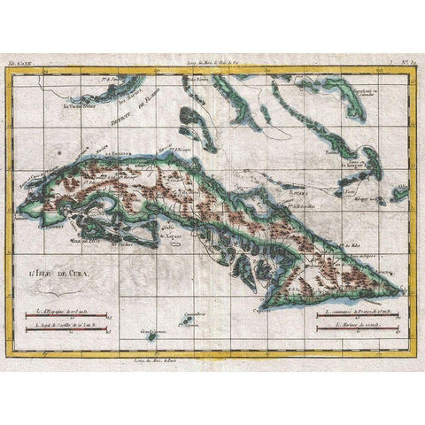 Isle de Cuba White Modern Wood Framed Art Print by Sproul, Dan