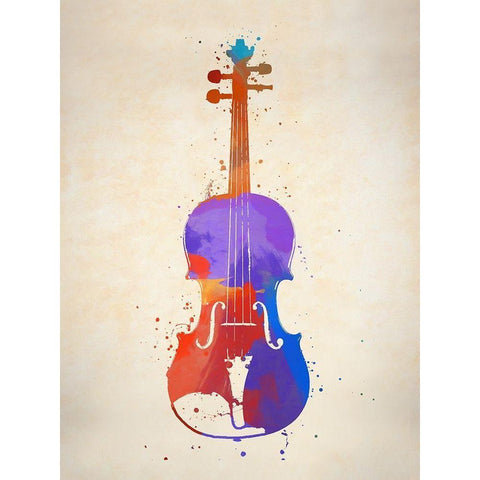 String I Cello Black Modern Wood Framed Art Print with Double Matting by Sproul, Dan