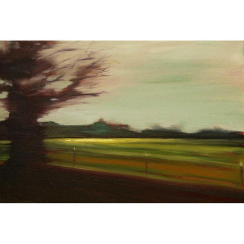 The Countryside V Gold Ornate Wood Framed Art Print with Double Matting by Barbini, Eddie