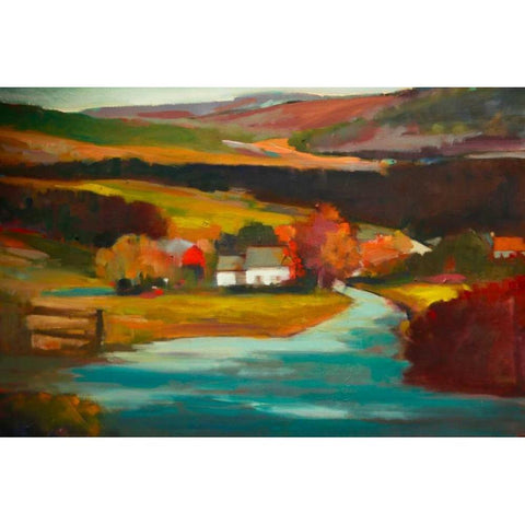 Entrance Black Modern Wood Framed Art Print with Double Matting by Barbini, Eddie