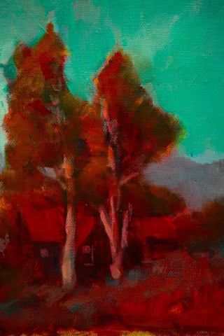 Partners Black Ornate Wood Framed Art Print with Double Matting by Barbini, Eddie