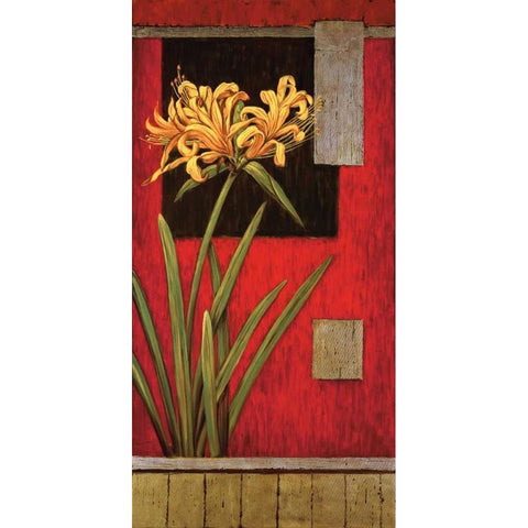 In the Moment I Gold Ornate Wood Framed Art Print with Double Matting by Lange, Erin