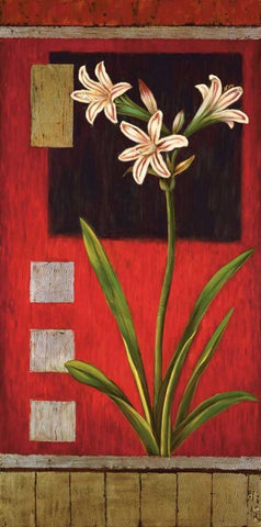 In the Moment II Black Ornate Wood Framed Art Print with Double Matting by Lange, Erin