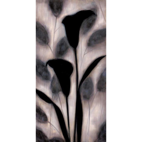 In Harmony II White Modern Wood Framed Art Print by Lange, Erin