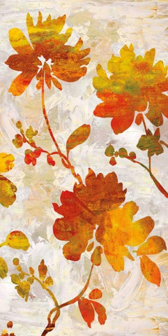 Joyful II Black Ornate Wood Framed Art Print with Double Matting by Lange, Erin